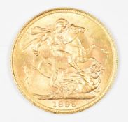 1899 Queen Victoria gold full sovereign