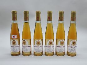 Six 37.5cl bottles of Muscat de Beaumes de Venise, Domaine de Coyeux. (6)