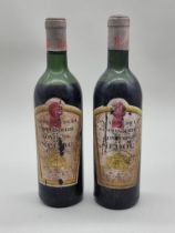 Two 75cl bottles of Cuvee de la Commanderie du Bontemps, 1961, Barton & Guestier. (2)