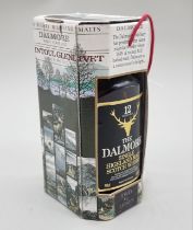 Two 50cl bottles of The Dalmore 12 Year Old and Tomintoul Glenlivet 12 Year Old, in 1980s giftpack.