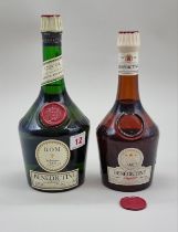 Two bottles of DOM Benedictine, comprising: 75cl and 50cl. (2)