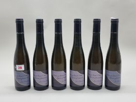 Six 37.5cl bottles of Gewurztraminer Selection Grains Nobles, 1989, Jean Schaetzel. (6)