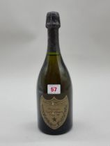 A 75cl bottle of Moet et Chandon 'Dom Perignon' 1980 vintage Champagne.