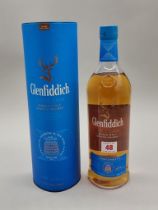 A 1 litre bottle of Glenfiddich 'Select Cask' Whisky, in card tube.