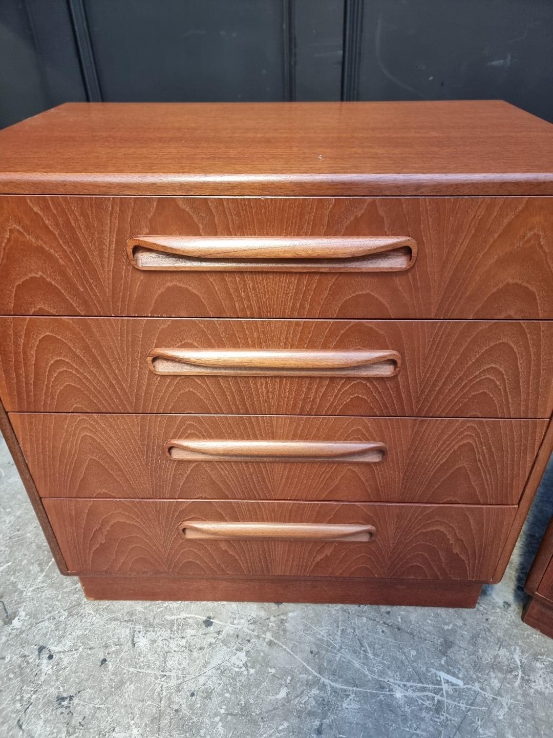 A pair of mid-century G-Plan chests of drawers, 71cm wide. - Image 2 of 5