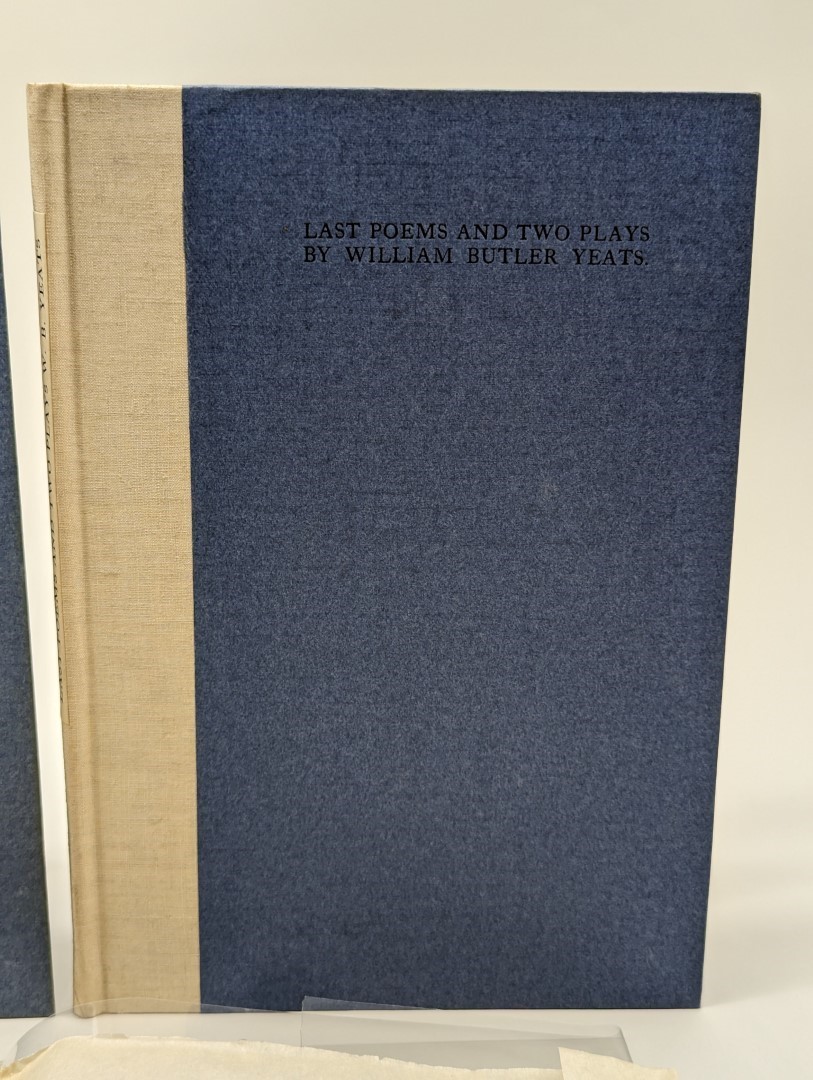YEATS (William Butler): 'Last Poems and Two Plays..': Dublin, Cuala Press, 1939: one of 500 - Image 4 of 13