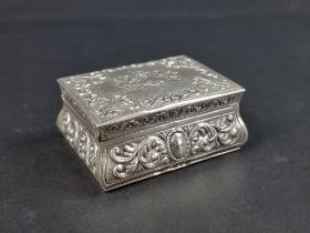 The Worshipful Company of Grocers: a Victorian silver box and cover, by Mappin & Webb, London