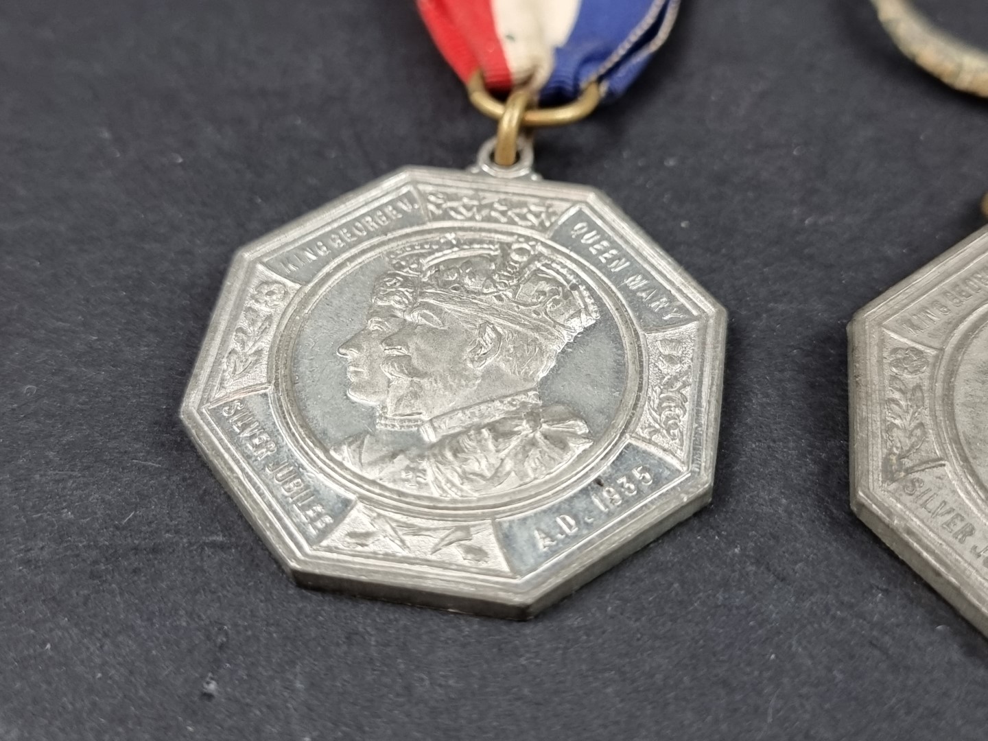 Three Royal Commemorative medals, George V and Edward VII; together with a 17th century alloy shoe - Image 2 of 9