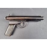 An Accles & Shelvoke 'The Warrior' .177 cal side lever air pistol, Serial No.3032.