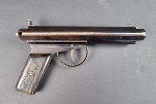 An Accles & Shelvoke 'The Warrior' .177 cal side lever air pistol, Serial No.3032.