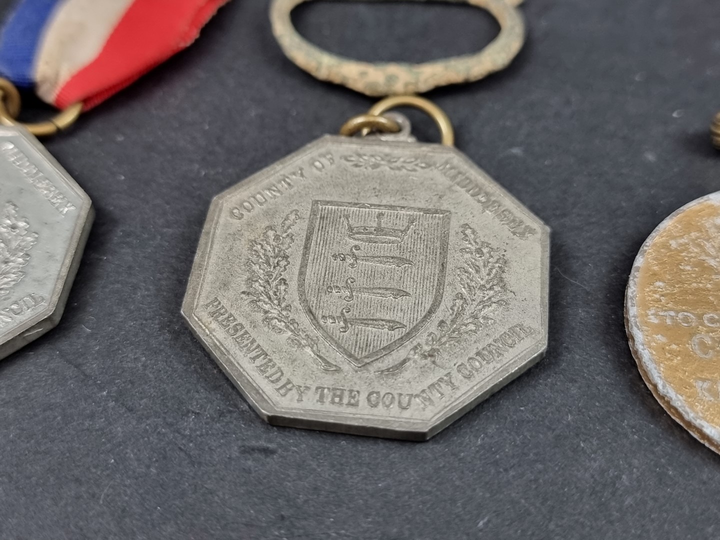 Three Royal Commemorative medals, George V and Edward VII; together with a 17th century alloy shoe - Image 7 of 9