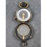 A WWI British Verners Pattern VII officer's military compass, by Cruchon and Emons, dated 1916