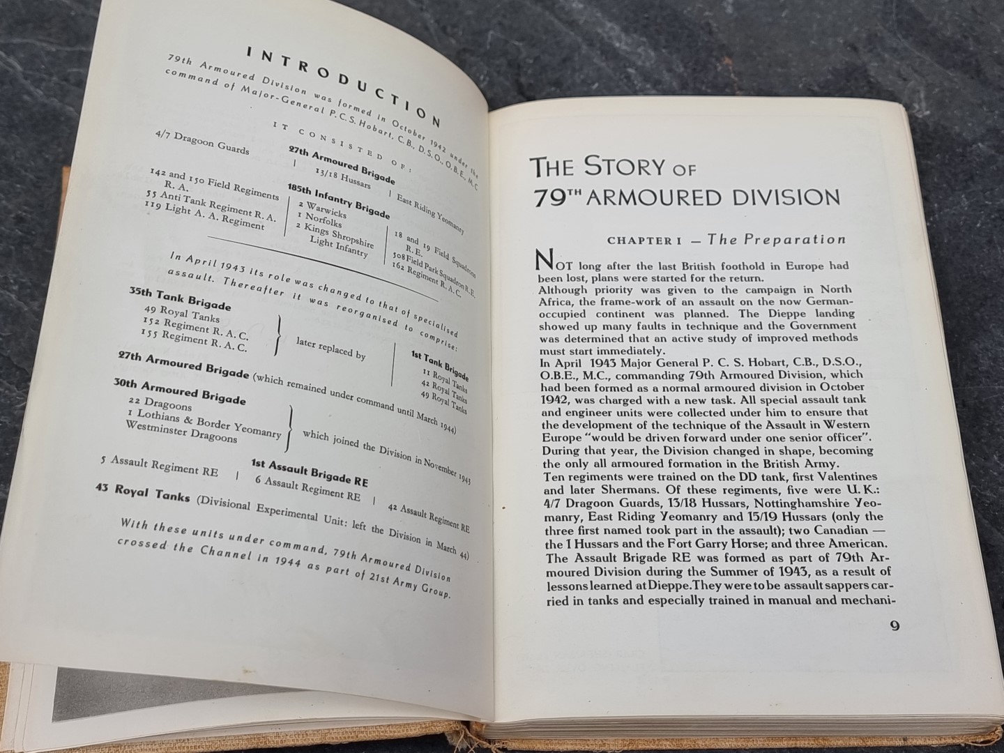 The Story of The 79th Armoured Division October 1942-June 1945, 1st Edition, printed in Hamburg July - Image 7 of 7