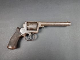 A scarce Victorian Adams' Patent percussion revolver, by Deane Adams & Deane, 30 King William Street