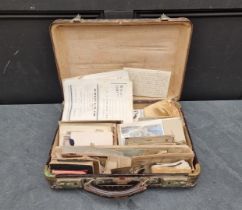 A collection military ephemera, postcards and photographs, some relating to S S M Budge R.A.S.C.