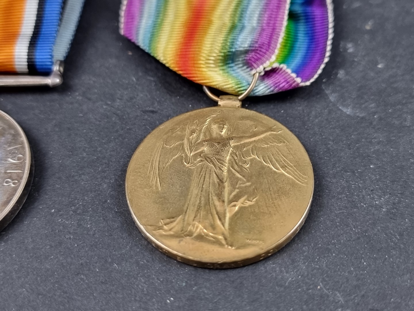 Medals: a WWI gallantry trio, to 2nd Lieut E.J Grant MGC, comprising: Distinguished Conduct Medal; - Image 4 of 5
