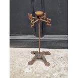 An unusual weathervane style stand, 60cm high.