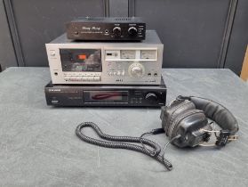 Hi-Fi Equipment: a Pioneer F-502RDS Digital Synthesizer Tuner; an Akai CS-702D II Stereo Cassette