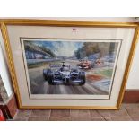 Alan Fearnley, 'Prima Vittoria', signed by the artist and numbered 251/400, additionally signed by