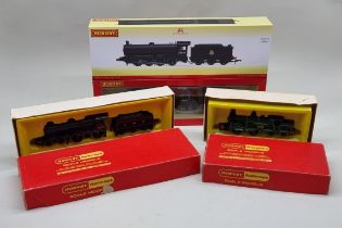 Railway: Hornby 00 gauge: a boxed locomotive No.63443 Early BR Class Q6; together with two further