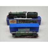 Hornby: OO Gauge: a vintage locomotive, EDLT20 'Bristol Castle' and tender; together with EDL12 '