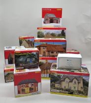 Hornby: a group of boxed Skaledale model buildings, to include The Old Smithy; Hazel Cottage, Rose