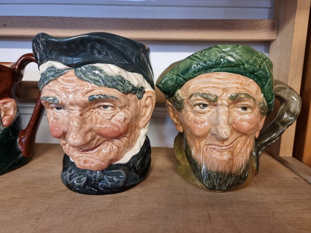 Six Royal Doulton character jugs. - Image 3 of 5