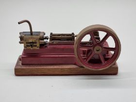 A Stuart stationery steam engine.