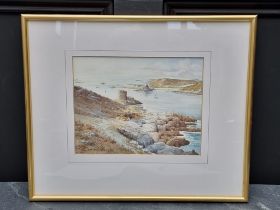 C N Smith, 'Cromwell's Castle, Tresco, Isles of Scilly', signed, watercolour, 19.5 x 25.5cm.