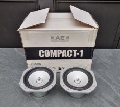 Hi-Fi Equipment: a pair of Acustic Energy Compact-1 speakers, boxed; together with a pair of Monitor