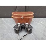 A pair of Ross Stepruva 9x35 binoculars, in case.