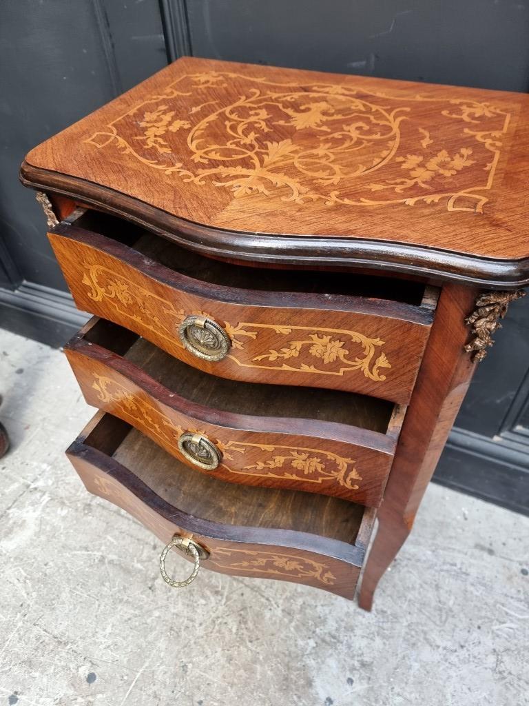 A 19th century Continental walnut gueridon, 48cm wide. - Image 3 of 5