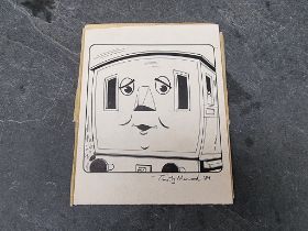 Timothy Marwood, 'Annie' from Thomas The Tank Engine, signed and date 1989, inscribed 'Issue 41'