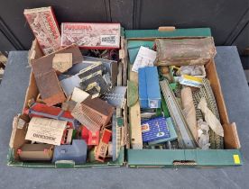 Hornby: OO Gauge: a large collection of vintage railway accessories, to include: D1 & D2 signals; D1