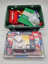 LEGO: 2 vintage box sets, 851 & 852, both with instruction booklets; together with a part set 870 in