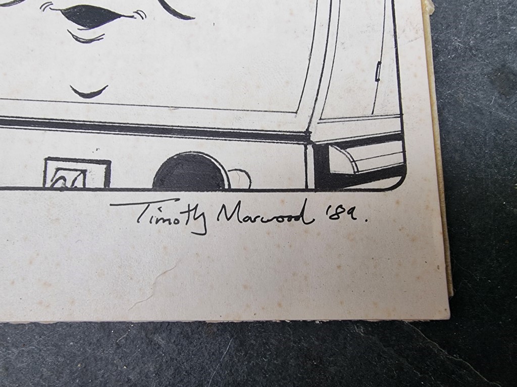 Timothy Marwood, 'Annie' from Thomas The Tank Engine, signed and date 1989, inscribed 'Issue 41' - Image 2 of 3