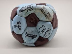 Sporting Interest: a West Ham United 1983/84 signed football.