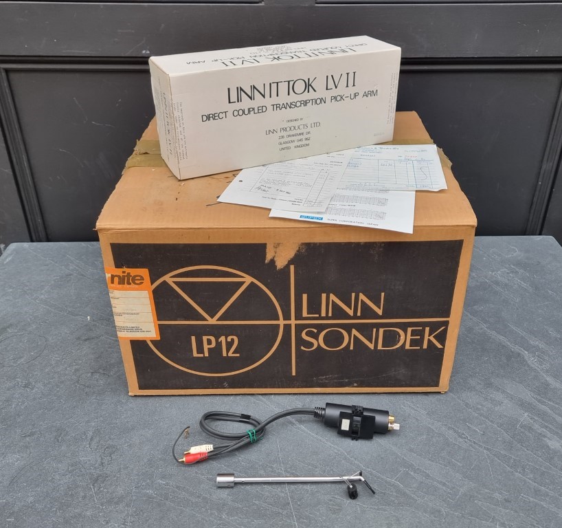 Hi-Fi Equipment: a Linn Sondek LP12 Turntable, with Linnittok LVII Pick-Up Arm, each boxed, and SD- - Image 10 of 12