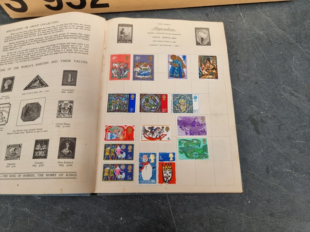 Stamps: a collection of albums and stock books. - Image 3 of 12