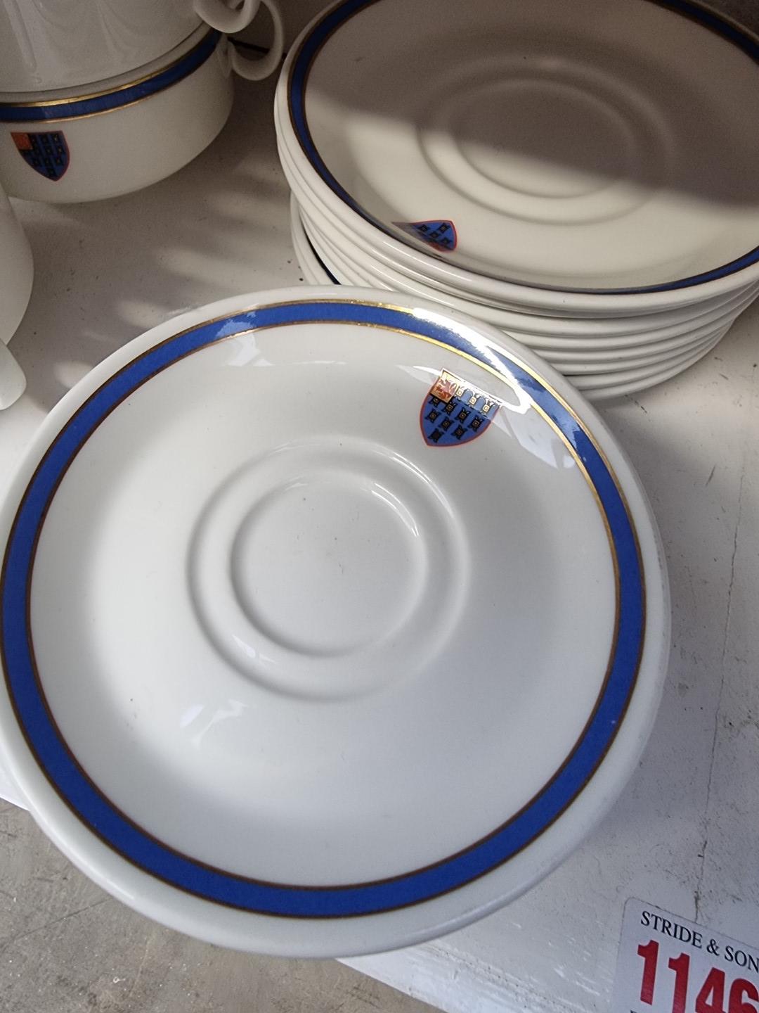 Of Lincoln's Inn Interest: a Royal Doulton porcelain part tea and dinner service, bearing the Inn' - Image 2 of 5