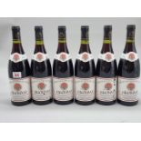 Six 75cl bottles of Gigondas, 1985, Domaine du Gour de Chaule. (6)