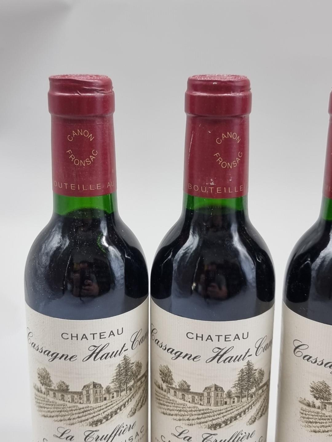 Eight 37.5cl bottles of Chateau Cassagne Haut-Canon La Truffiere, 1989, Canon-Fronsac. (8) - Bild 2 aus 2