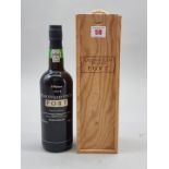 A 70cl bottle of St Michael 1984 LBV Port, in owc.