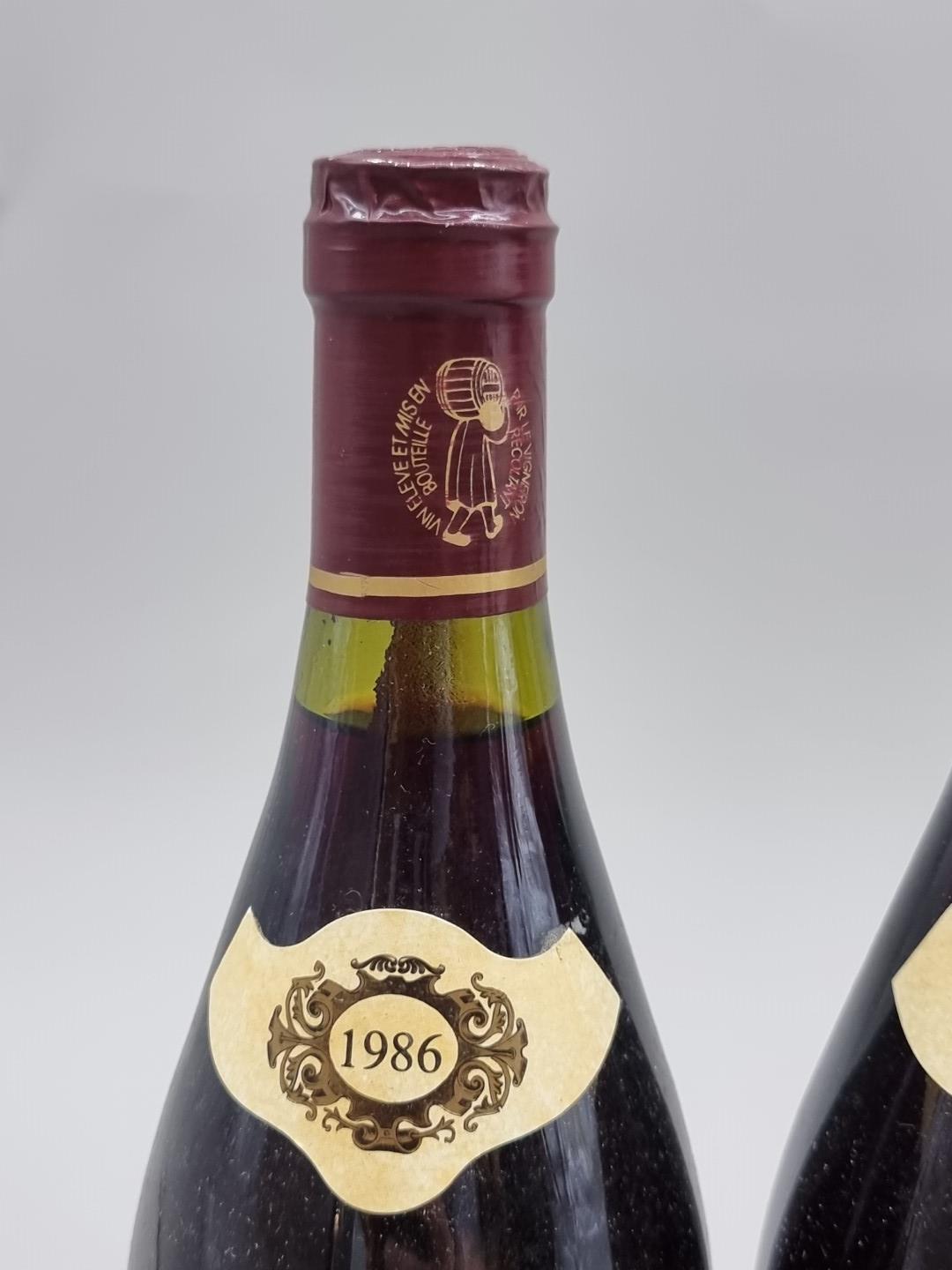 Six 75cl bottles of Gigondas, 1986, Domaine du Cayron, Michael Faraud. (6) - Bild 2 aus 4