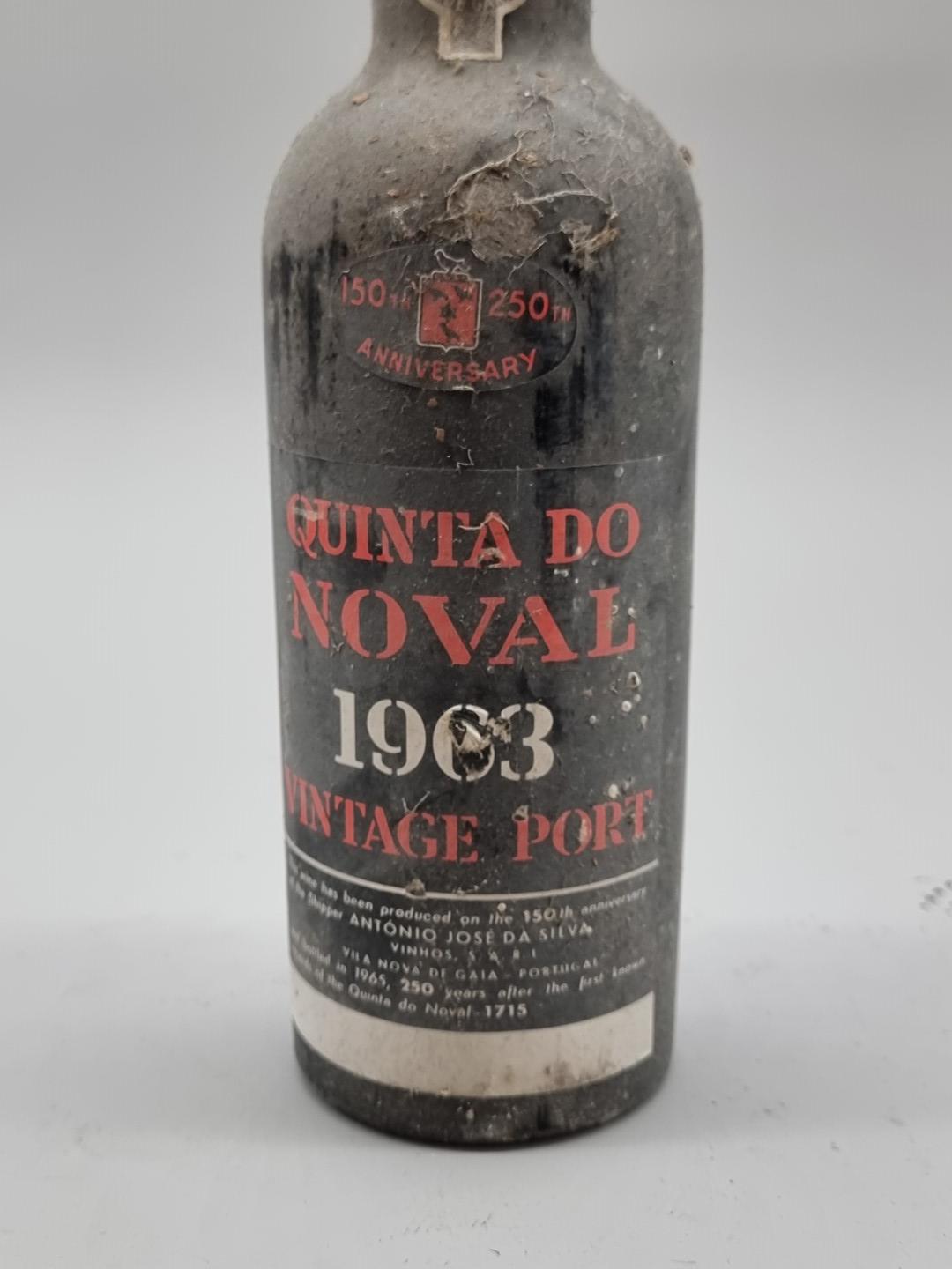 A bottle of Quinta Do Noval 1963 Vintage Port. - Bild 2 aus 6