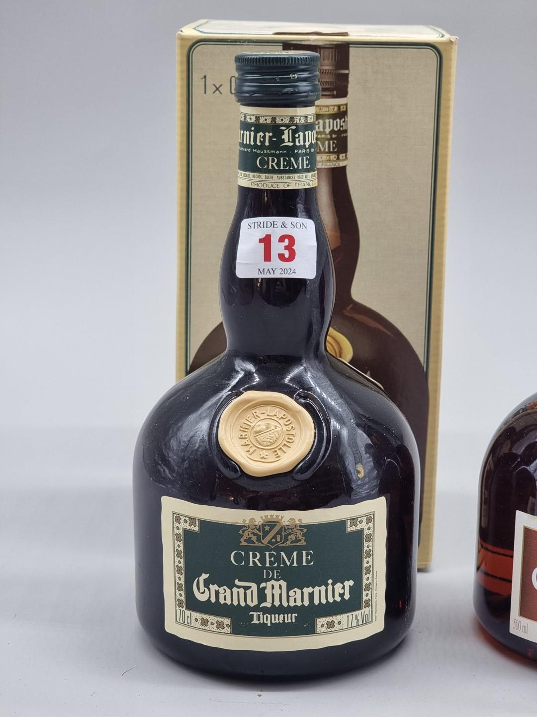 A 70cl bottle of Creme de Grand Marnier, in card box; together with a 50cl bottle of Grand - Image 2 of 7