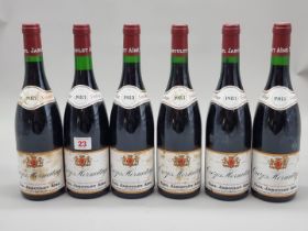 Six 75cl bottles of Crozes Hermitage, 1983, Paul Jaboulet Aine. (6)