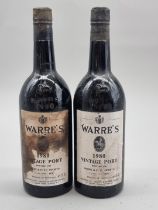 Two 75cl bottles of Warre's 1980 Vintage Port, bottled 1982. (2)