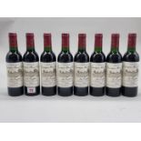 Eight 37.5cl bottles of Chateau Cassagne Haut-Canon La Truffiere, 1989, Canon-Fronsac. (8)