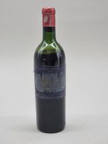 A 75cl bottle of Chateau Palmer, 1959, Margaux, (mid shoulder level).